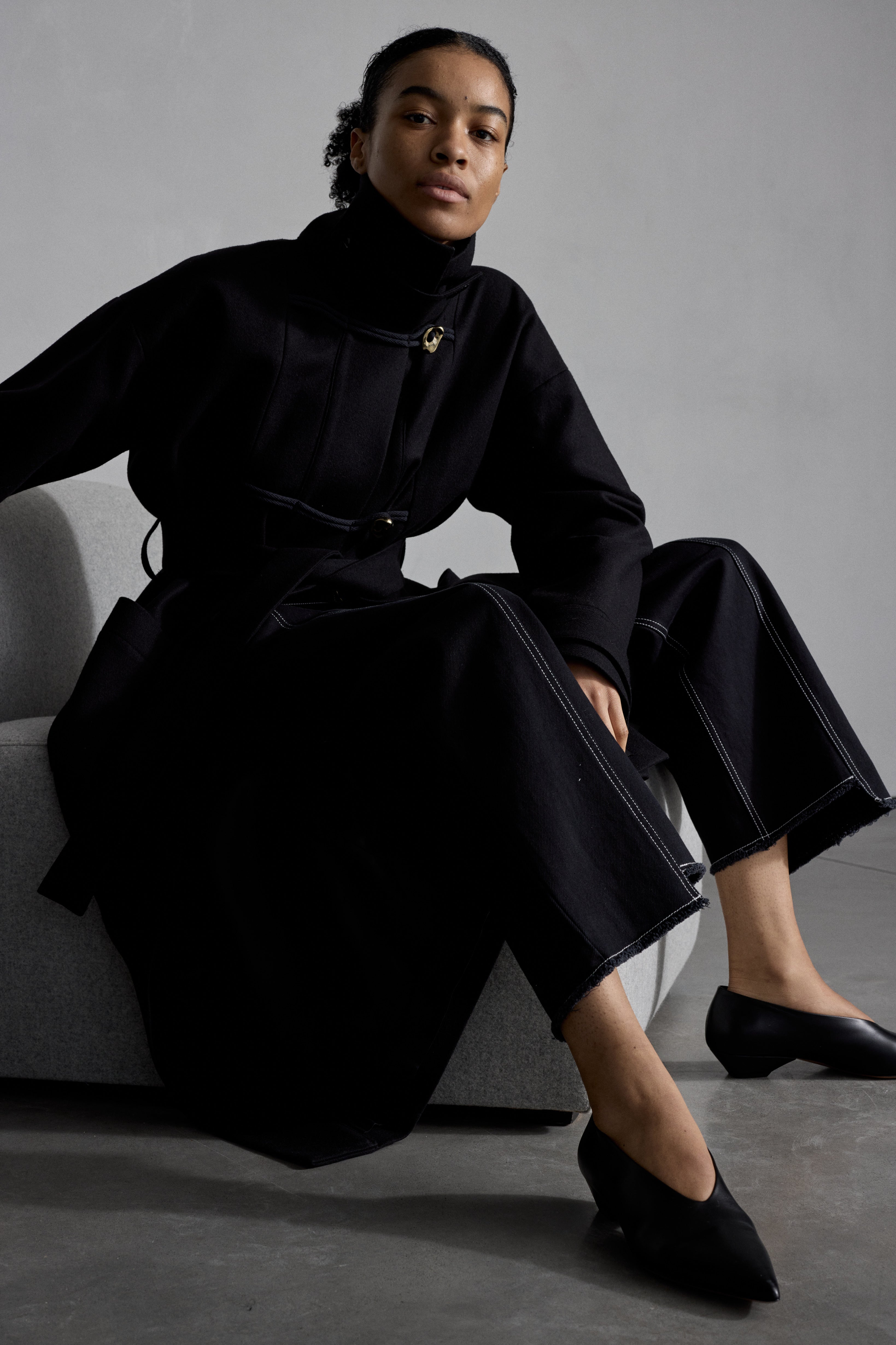 THALIA BLACK COAT