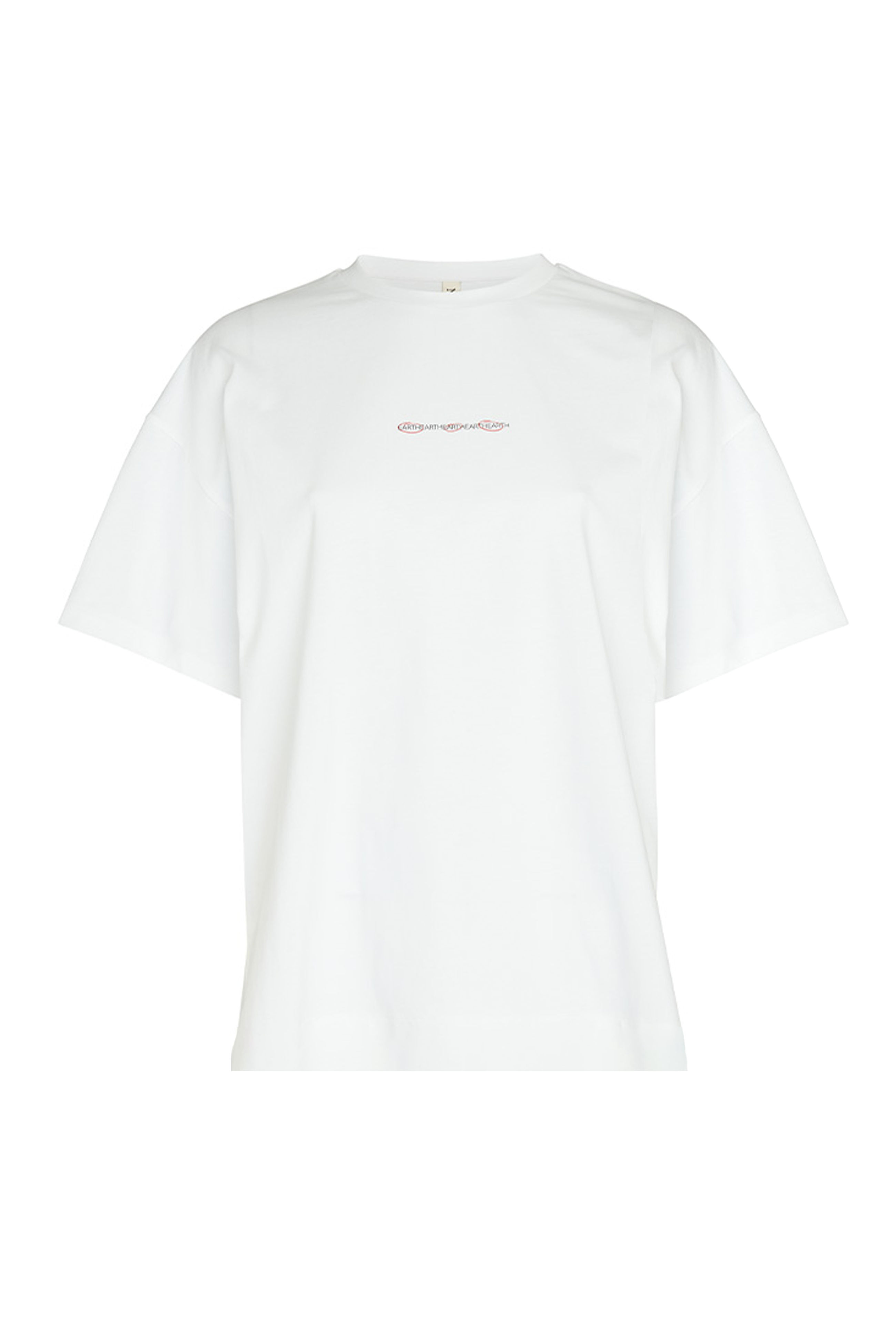 LUCY 'EARTH/ART/HEART' WHITE T-SHIRT