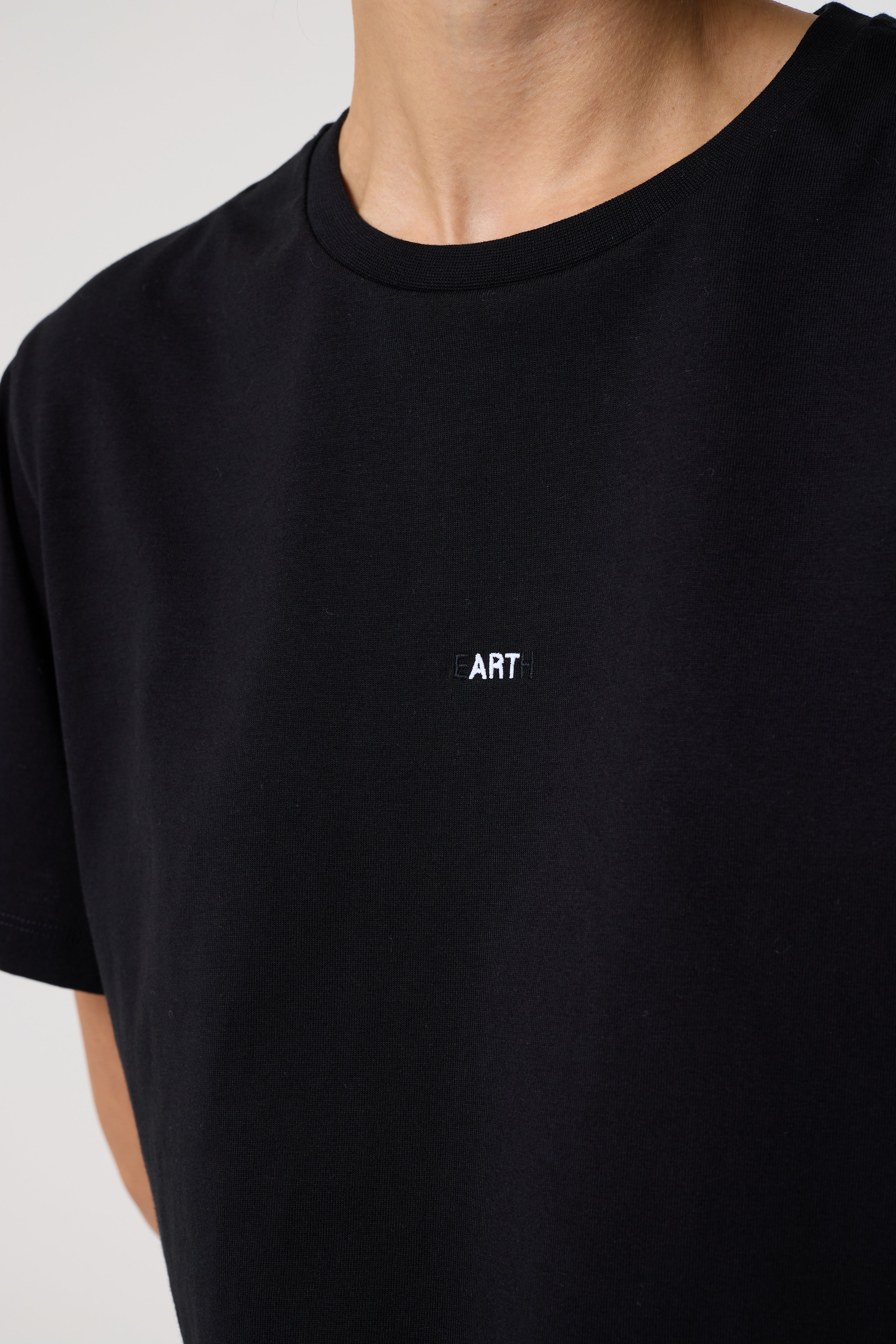 ADRIA 'EARTH/ART' BLACK T-SHIRT
