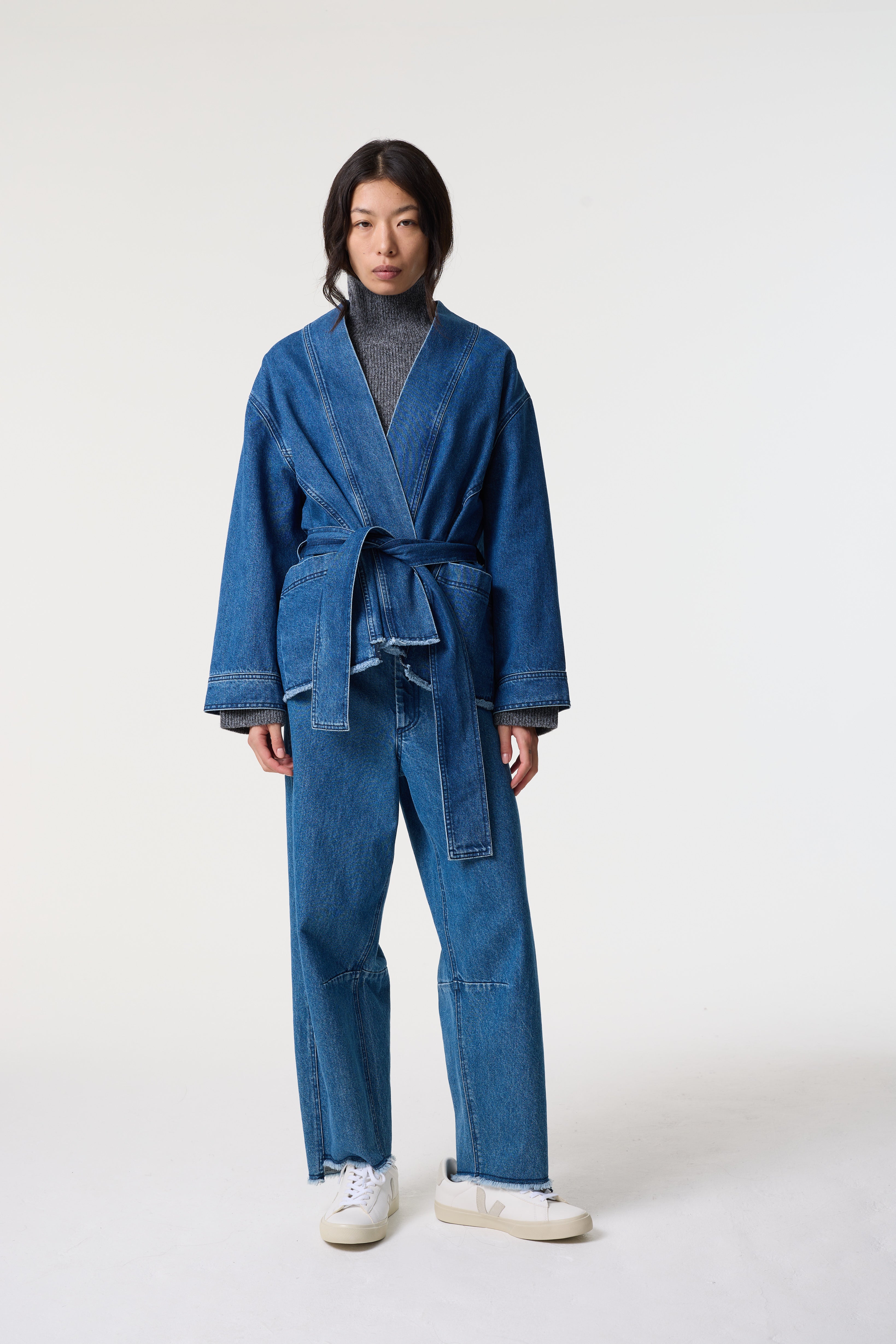 ANALA RECYCLED DENIM JACKET