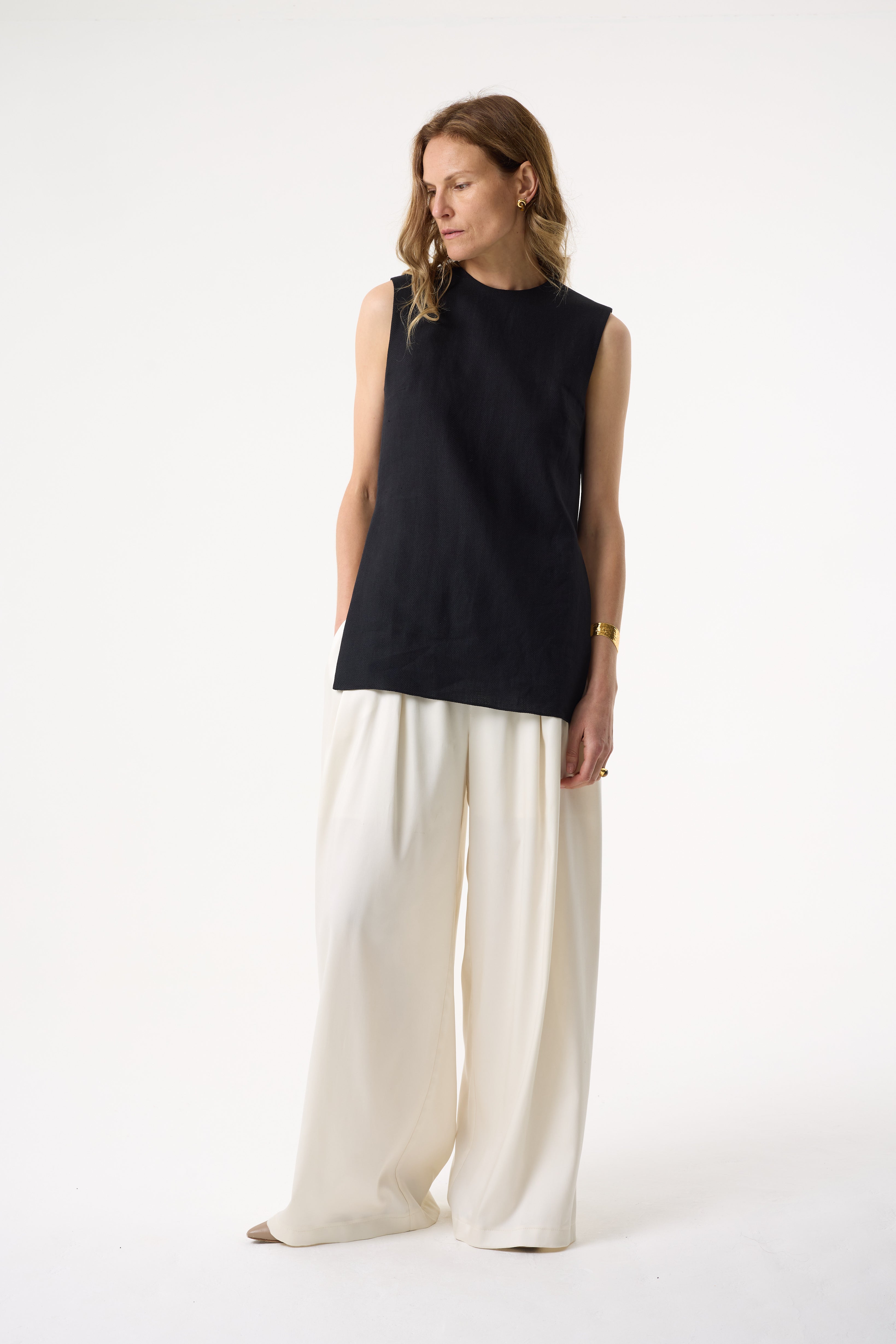 SEMA IVORY TROUSERS