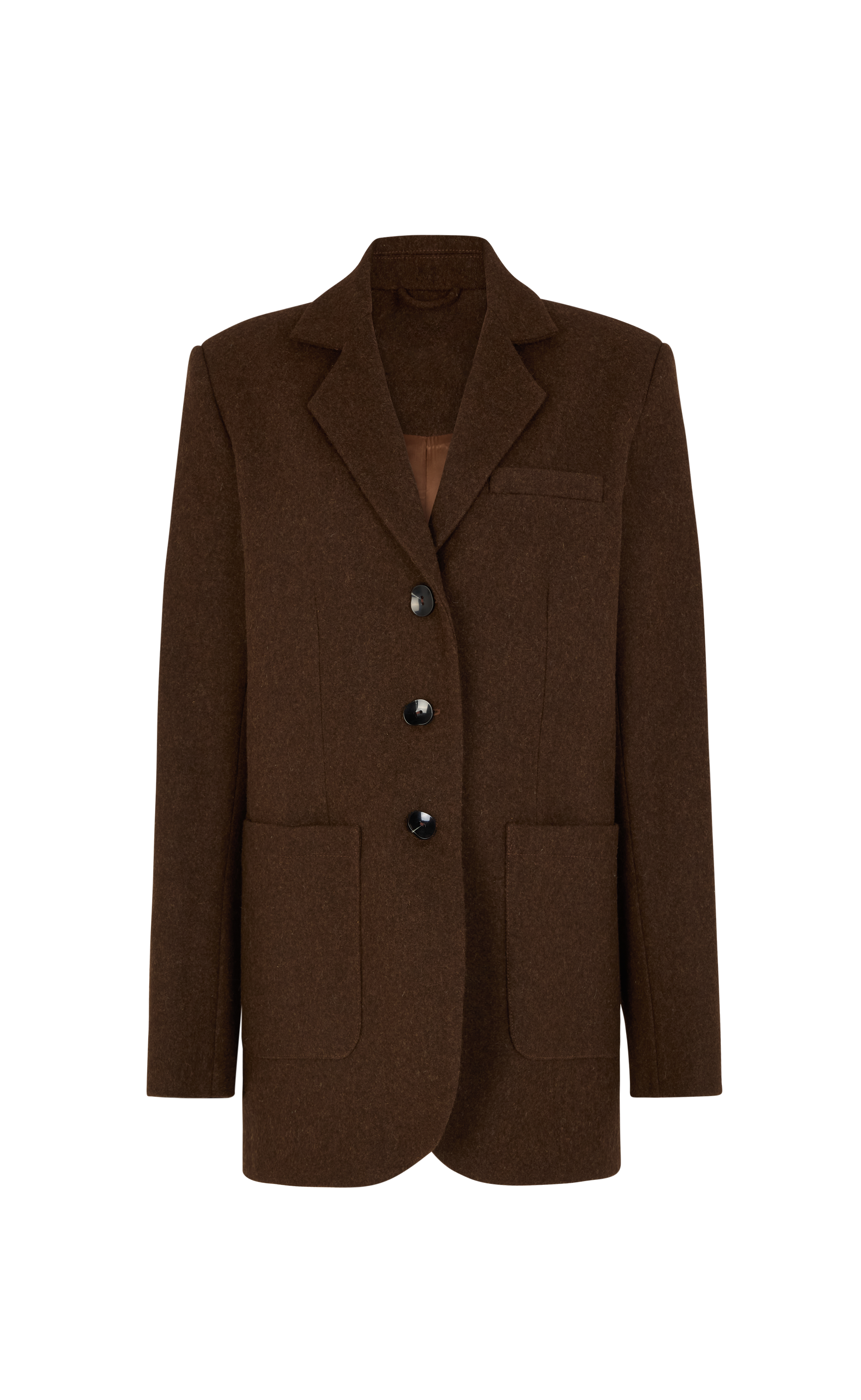 FRANCINE  NATURAL BROWN UNDYED JACKET